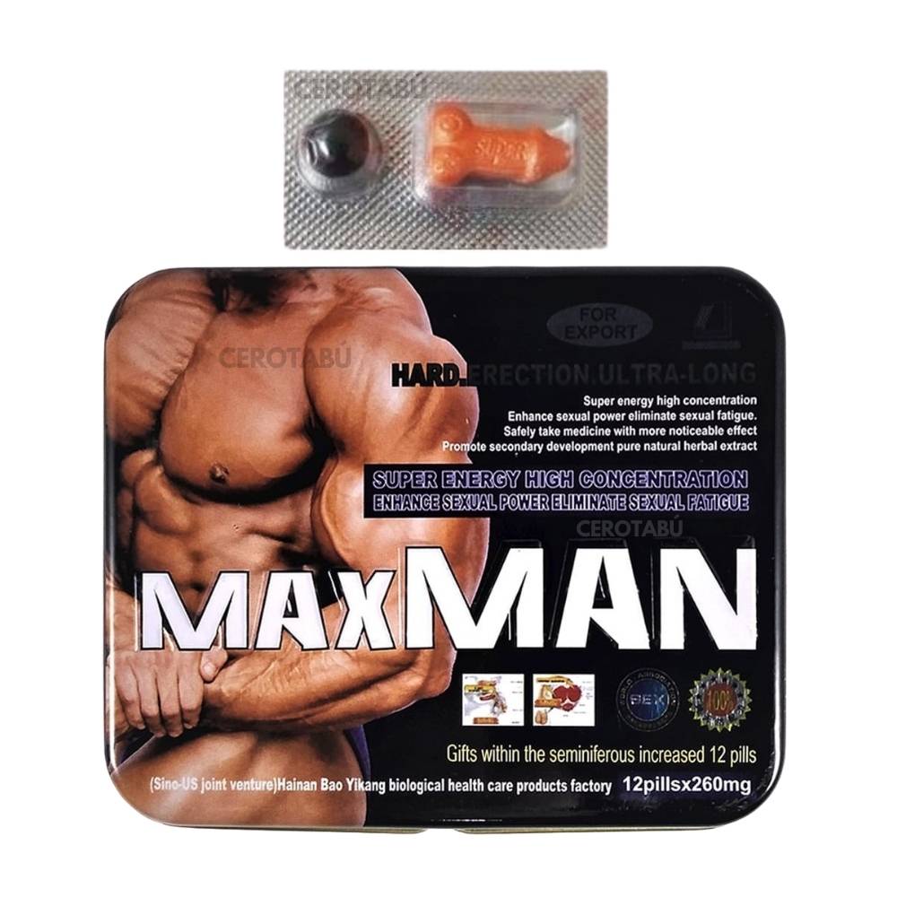 Potenciador Para Hombre Max Man